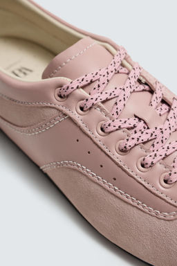 LEATHER TRAINERS HARRY LAMBERT FOR ZARA x DISNEY  фото 5