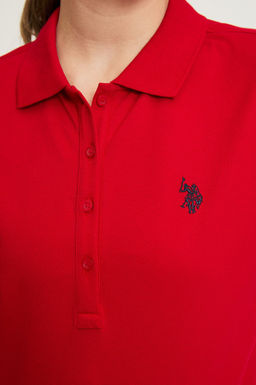 Kad_n K_rm_z_ Polo Yaka Basic Ti__rt - U.s. polo assn фото 6