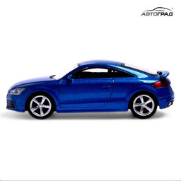 Машина металлическая AUDI TT COUPE, 1:43, цвет синий - Автоград фото 4
