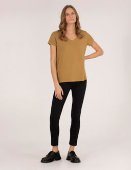 Siyah Skinny Fit Kanvas Pantolon