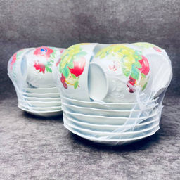 Набор чайный 12 пр Цветы ф 52 _СТМ