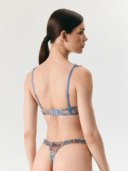 Infinity / Бюстгальтер Balconette жен. Siberica синий принт - Infinity Lingerie фото 4