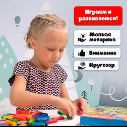 Настольная игра «Падающая башня, Фантазёры», от 2 игроков, 3+