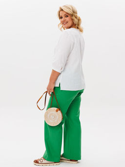 Костюм BRELA 2414 белый+зеленый