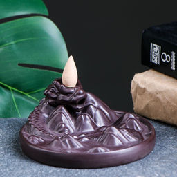 Подставка для благовоний TAKE IT EASY «Горный дракон», стелющийся дым, 12×5 см