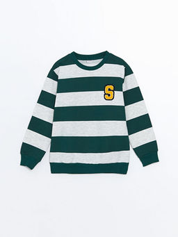 Bisiklet Yaka Erkek ?ocuk Sweatshirt