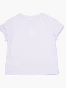 Комплект для девочки UD 7496/7207 бел/полоса - Mini maxi фото 4