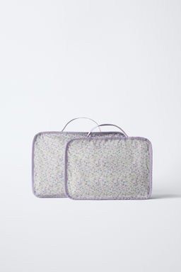 PACK CLASIFICADOR DE VIAJE FLORES / Violeta Malva