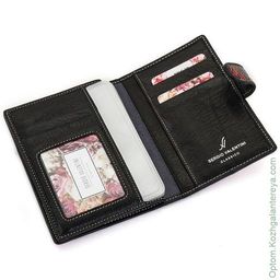 Женская кожаная обложка для паспорта и автодокументов Sergio Valentini СВ 8147-342  фото 8