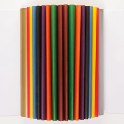 Бумага цветная односторонняя, А4 18 листов 10 цветов, Холодное сердце, золото и серебро 552568 - Disney фото 2