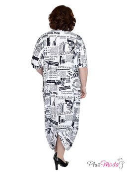 Платье Модель №619 размеры 50-76 - Plusmoda фото 4