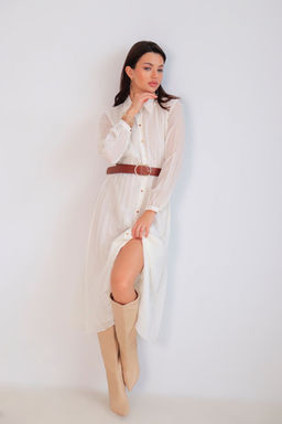 Martichelli Платье молочное фото 4