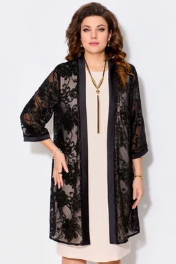 Костюм FITA 1262 черно-бежевый