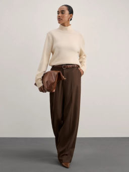 Джемпер с воротником стойкой / Zarina  фото 2