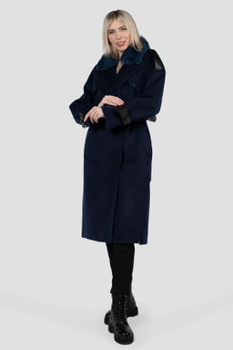 Мех натуральный (песец) Пальто утепленное Термофинн 100 г - El podio фото 11