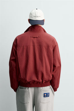CHAMPION ® X ZARA TECHNICAL PATCH JACKET  фото 3