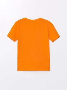 Bisiklet Yaka K?sa Kollu Bask?l? Erkek Bebek Ti??rt - Waikiki фото 2