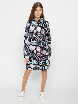 CRB wear/CSJG 63487-22-356 Платье для девочки,черный/Ex.Cherubino
