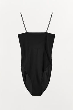 FITTED BODYSUIT WITH STITCHING - Zara фото 11