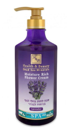 Health&Beauty 1293 Крем д/душа увлажн.Лаванда 780мл с дозат.