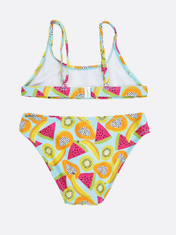 Яркий раздельный купальник с фруктовым принтом для девочек - Mark formelle фото 2