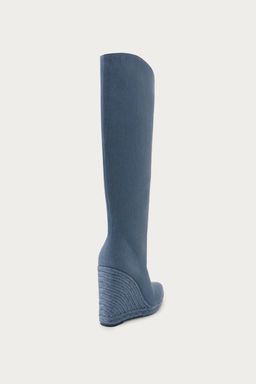 BOTA CU?A MARISA BERENSON X ZARA / Azul Vaquero  фото 4