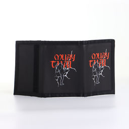 Кошелёк детский на липучке «Выбражулька», чёрный