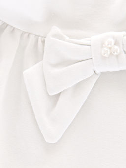 Футболка для девочки модная стильная праздник подарок UD 0667 белый - Mini maxi фото 3