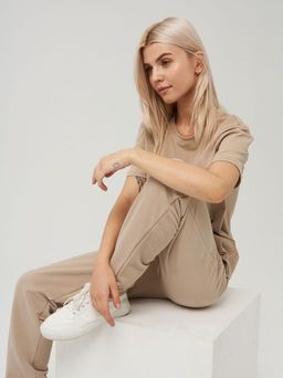 Брюки женские BY222-30012/3. ТФ104/К104 латте/латте