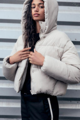 WATER-REPELLENT PUFFER ANORAK - Zara фото 12
