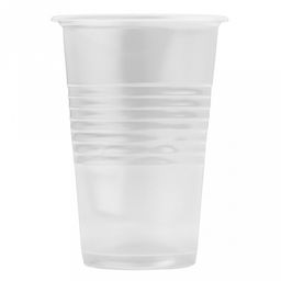 Цена за 100 шт. Стакан одноразовый из полипропилена "Эконом" 200мл, д7,1см, h9,8см, дно д4,5см, прозрачный, ГОСТ Р 50962-96 (Россия)