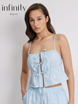 Infinity / Блузка-топ жен. Sofistic светло-голубой