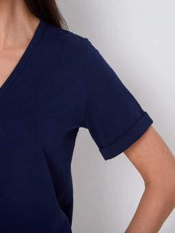 Футболка с V-вырезом - Fashion.love.story фото 9