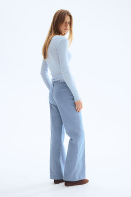 Pantal?n bootcut de sarga - H&m фото 6