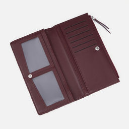 Кошелёк на кнопке, цвет бордовый - Simaland фото 4