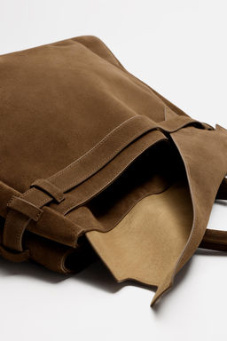 LEATHER HANDBAG - Zara фото 7