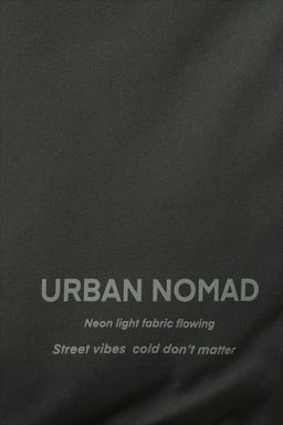 WATER-REPELLENT 50% FEATHER AND 50% DOWN PUFFER JACKET WITH LABEL