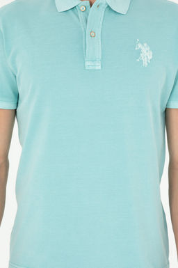 Футболка U.S. Polo Assn мятная хлопок  фото 6