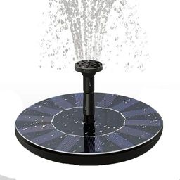 Мини фонтан "ЛЕТО" на солнечных батарейках Solar Fountain