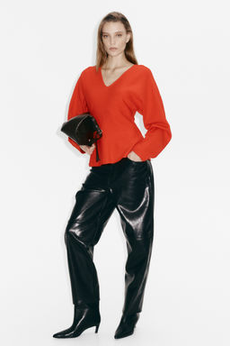 Top de punto con escote en V - H&m фото 5