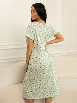 Платье женское, цвет зеленый