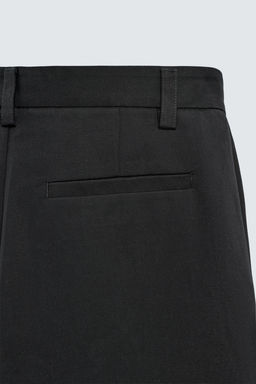 WIDE-LEG PLEATED TROUSERS - Zara фото 20