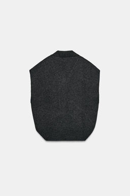 OVERSIZED WOOL WAISTCOAT - Zara фото 5