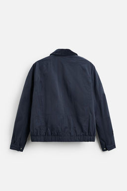 CONTRAST-COLLAR PADDED JACKET - Zara фото 7