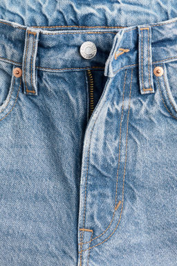 Straight High Cropped Jeans - H&m фото 2