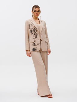 Костюм из жакета, топа и брюк. - Gizart фото 24