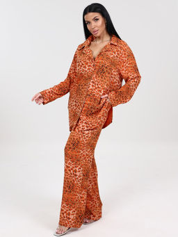 533 ЖЕНСКИЙ КОСТЮМ (брюки) (Оранжевый) - А-дина фото 4