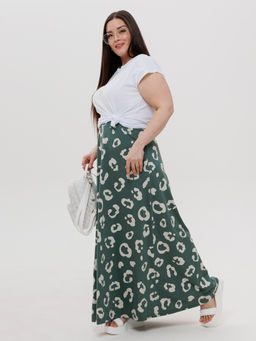 Юбка женская Ю-13 (кулирка) Темно-зеленая - Elenatex фото 22