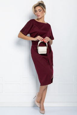 Платье Карлин (бордовое) П11583 - Lt collection фото 5