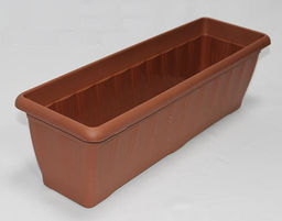 Ящик балкон.11л.терракот с дренаж.решеткой 705*155*150 (1упак/20шт)